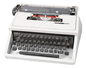 Vintage Dora Portable Typewriter with Case from Olivetti, 1960s
