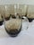 1970s Mid-Century Modern Libbey “Tempo” Smoked Ombre Glass Mugs – Set of 6 For Sale In Oklahoma City - Image 6 of 11