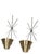 Pr. Mid 20th Century Starburst Wall Hanging Planters by Planter Inc. Chicago For Sale - Image 14 of 18