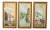 Paintings, Oil on Canvas, Moretti, 1970, Set of 3 For Sale
