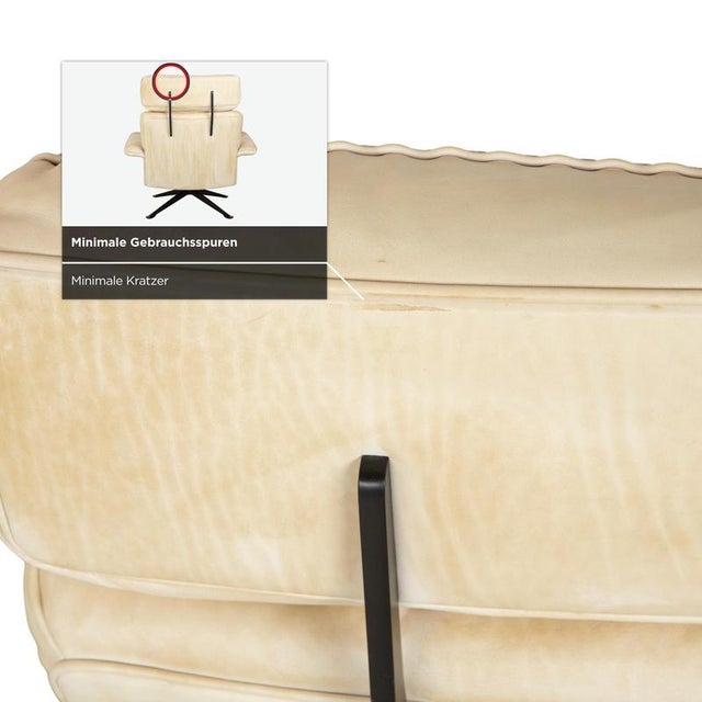 Cream DS-31 Chair in Leather from de Sede For Sale - Image 8 of 18