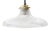 Hanging Lamp in Clear Pressed Glass by Holophane For Sale