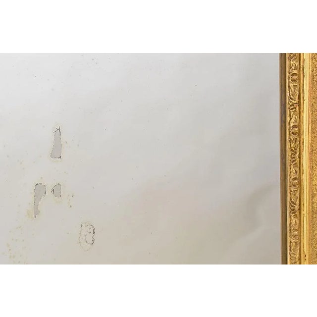 Antique Gold Leaf Mirror, 1840 For Sale - Image 9 of 11