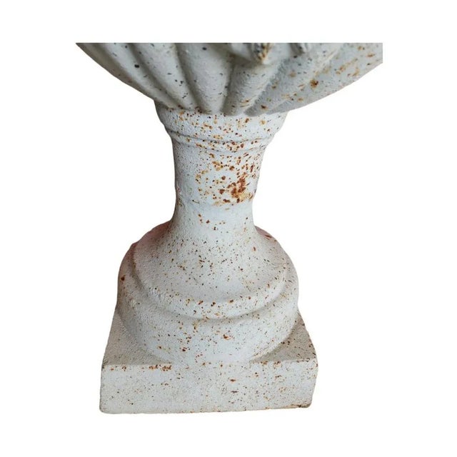 Iron Garden Medici Vases, 1950s, Set of 2 For Sale - Image 5 of 12