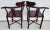 Chinese Rosewood Corner Dining Chairs Vintage - Set of 4 For Sale - Image 9 of 12