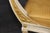 1950's Set 10 Louis XVI French Empire Style Painted Parcel Gilt Dining Chairs For Sale - Image 9 of 13