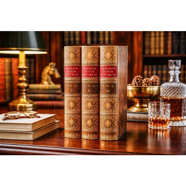 Immerse yourself in one of the great historical narratives of the 19th century with this beautiful three-volume 1856...