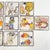 Mid-Century Modern C.1960s Giovanni DeSimone Italian Tiles, After Picasso, Set - 11 For Sale - Image 3 of 12