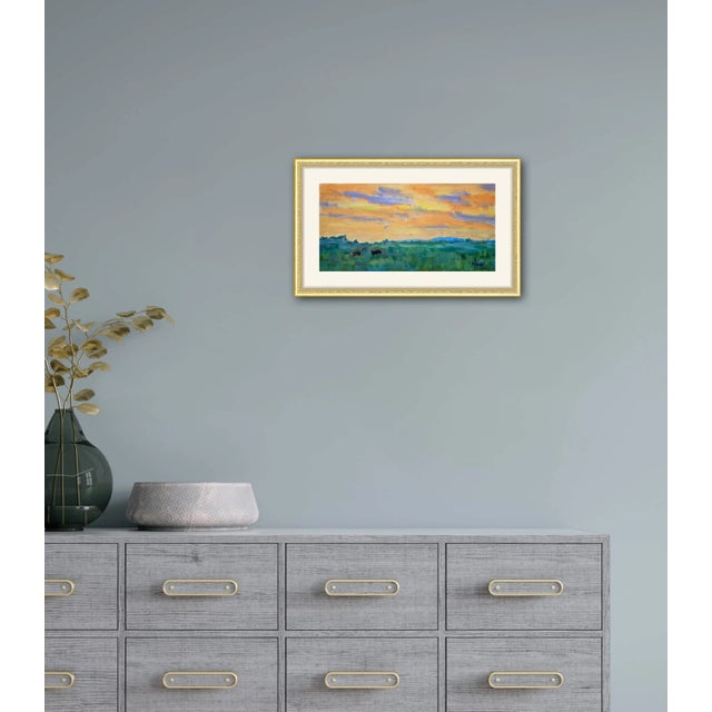Mount Diablo Sunset, Contemporary Landscape Oil Painting For Sale - Image 9 of 12