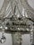 Glass Elegant Early 20th Century Empire-Style Crystal Beaded Chandelier For Sale - Image 7 of 12