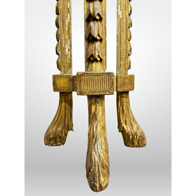 Metal Louis XVI 19th Century Demilune Faux Malachite Tole Planters - a Pair For Sale - Image 7 of 12