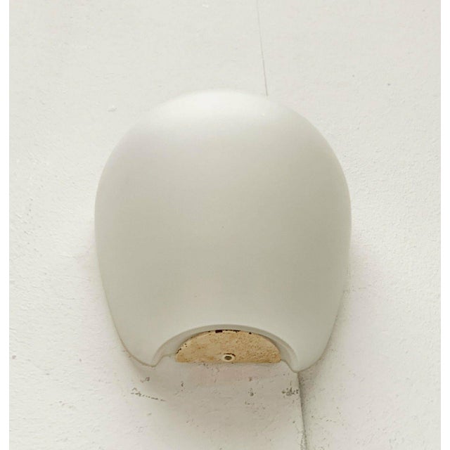 Mid-Century Modern German Muschel Glass Wall Lamps by Wilhelm Wagenfeld for Peill & Putzler, Set of 3 For Sale - Image 6 of 18