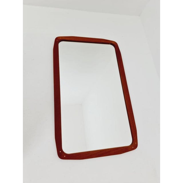 Large Vintage Danish Wall-Mounted Mirror, 1960s For Sale - Image 14 of 15