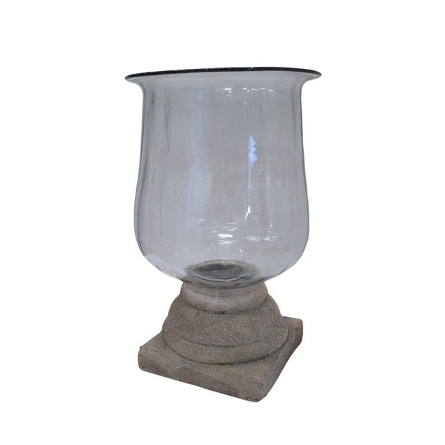 Material: blown glass and rock. Style: Provencal Period: 1990s Country of origin: France Provenance: French private...