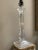Late 20th Century Vintage Lucite Pillar Table Lamp For Sale - Image 5 of 8