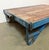 1960s Large Industrial Blue Coffee Table Cart, 1960s For Sale - Image 5 of 16