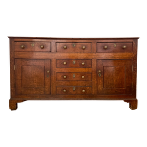 Antique George III 18th Century Oak Sideboard
