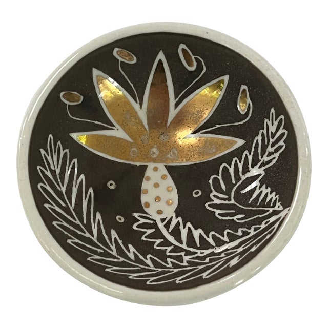 1930s Waylande Gregory Signed Trinket Dish For Sale