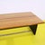 Vintage Desk with Wooden Top and Black Lacquered Sides For Sale - Image 3 of 11