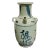 Asian Style White and Blue Glaze Porcelain Prosperity Oil Pot For Sale