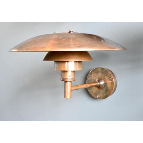 Copper PH4/5 Wall Light by Poul Henningsen for Louis Poulsen, 1970s For Sale - Image 6 of 13