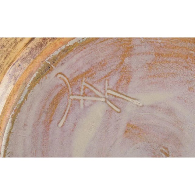 Large Ceramic Bowl with Uranium Glaze by Svend Hammershøi for Kähler, 1920s For Sale - Image 6 of 9