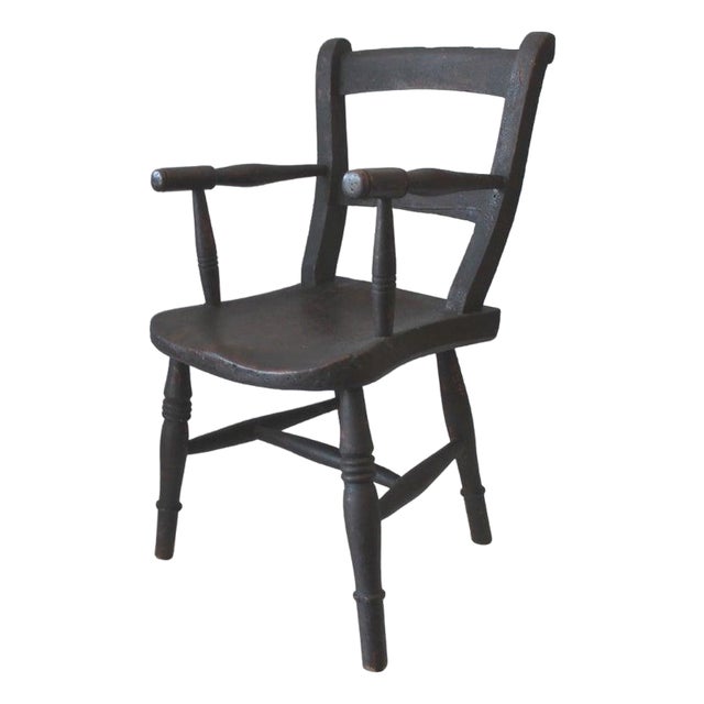 Early 19th Century Original Surface Child's Chair For Sale