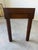 1980s Century Furniture Faux Bamboo Console / Sofa Table With Two Drawers For Sale - Image 12 of 17