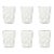 Zafferano Party Tumbler Junior in White - Set of 6 For Sale