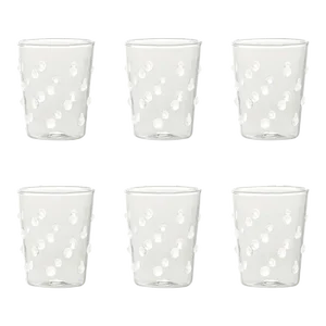 Zafferano Party Tumbler Junior in White - Set of 6