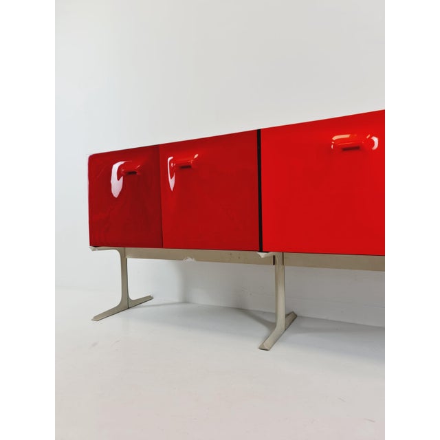 Vintage French DF2000 Sideboard by Raymond Loewy, 1970s For Sale - Image 10 of 18