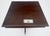 Chocolate Antique Solid Mahogany c1920s 30" Square Game Dining Table MINT For Sale - Image 8 of 13
