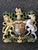British Royal Coat of Arms Cast Metal Wall Plaque For Sale - Image 4 of 18