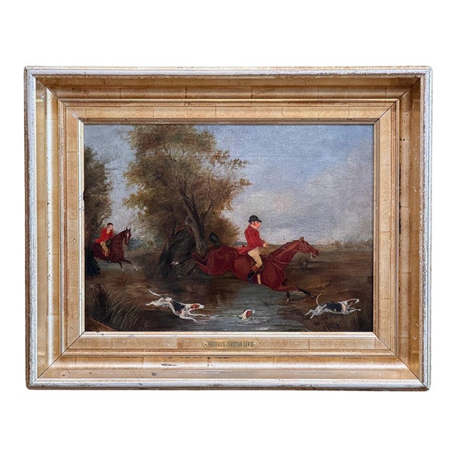 Early 19th Century English Sporting Painting For Sale