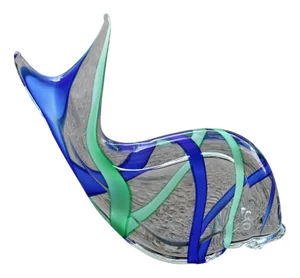 Murano Glass Fish Sculpture, 1970