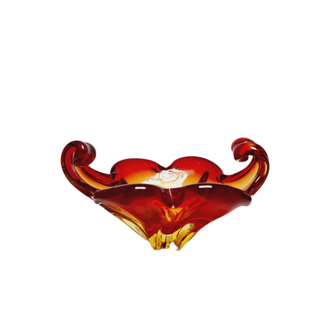 Mid-Century Italian Murano Glass Bowl by Flavio Poli for Mandruzzato, 1950s For Sale - Image 17 of 18