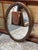 Neoclassical Inlaid Burl Wood Wall Mirror For Sale - Image 4 of 12