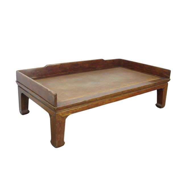 Late 19th Century Antique Seamless Rails Chinese Daybed For Sale - Image 5 of 11