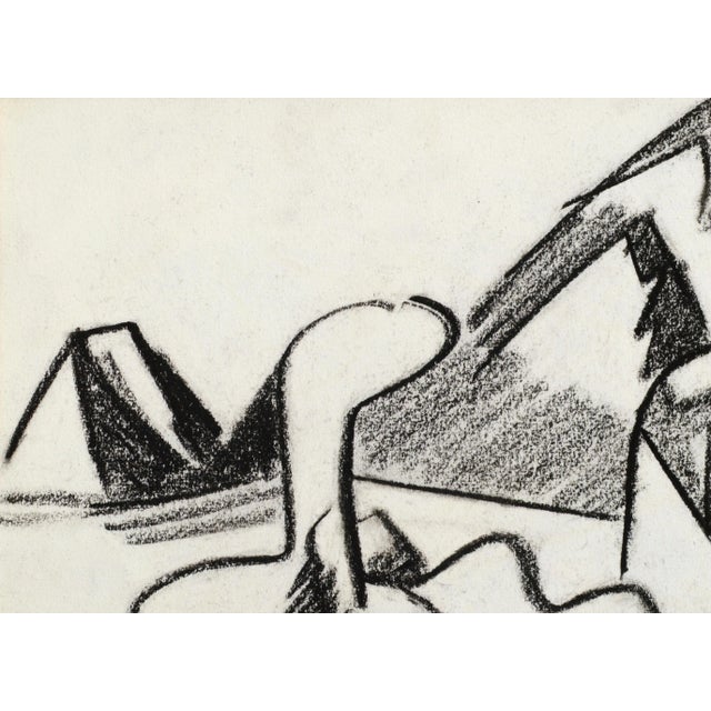 Abstract Mid 20th Century Abstracted Bay Area Landscape by Erle Loran For Sale - Image 3 of 7