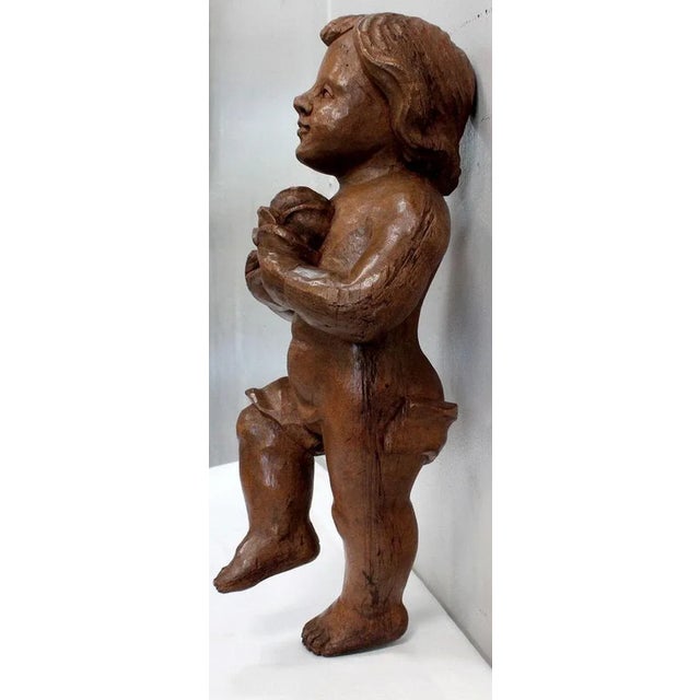 Carved Angel, Early 20th-Century For Sale - Image 16 of 18