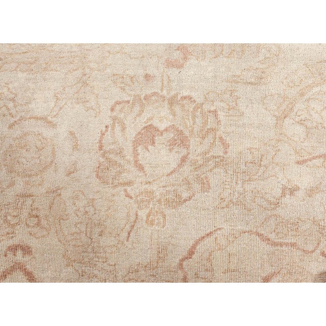 1880s Antique Oversized Indian Amritsar Rug For Sale - Image 4 of 8