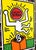 Keith Haring Keith Haring Lucky Strike Original 1987 Silkscreen Poster For Sale - Image 4 of 10