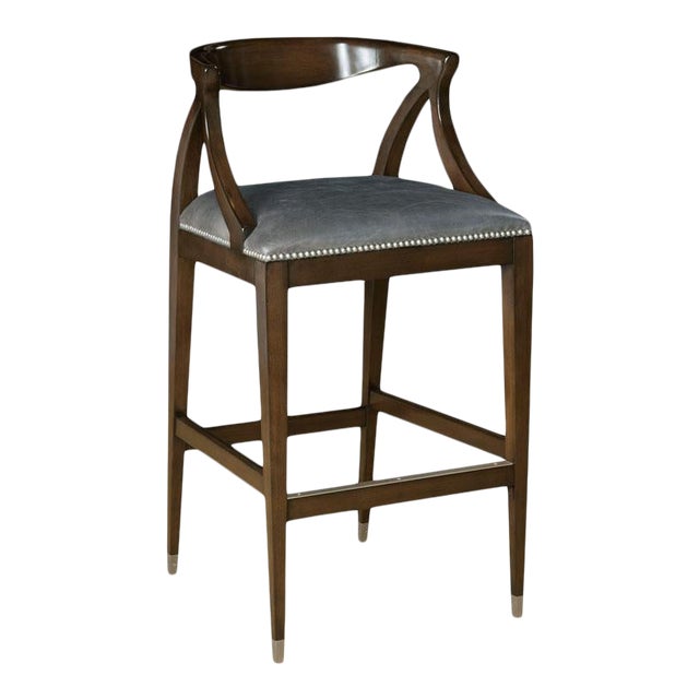 Samba Bar Stool in Brown For Sale