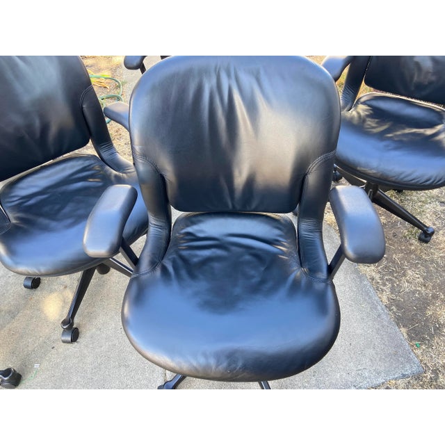 Vintage Herman Miller Conference Room Chairs Set of 5 Chairish