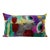 Colourful Silk Ikat Velvet Pillow Cover For Sale