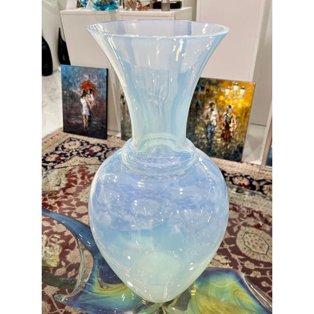 Vintage Murano Vase by Cenedese For Sale - Image 4 of 9