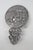 Mid 20th Century Hans Jensen Denmark Small Vanity Hand Mirror Beveled Silver Plate 4725b For Sale - Image 5 of 12