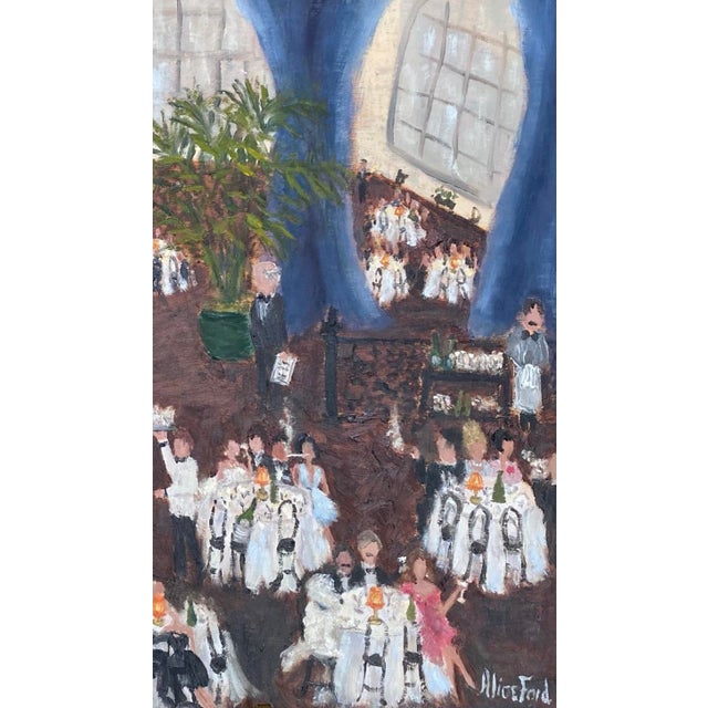 Alice Ford At the Soirée by Alice Ford For Sale - Image 4 of 4