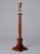 Victorian Tall 19th Century Victorian Walnut & Brass Candlestick For Sale - Image 3 of 4