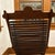 Late 19th Century Victorian Slat Wood Rocking Chair For Sale - Image 10 of 12